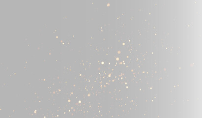 Realistic gold sparkles blast texture set, atmospheric glowing magic dust explosion and cinematic shiny bokeh glitter burst on grey backgrounds © Maxim