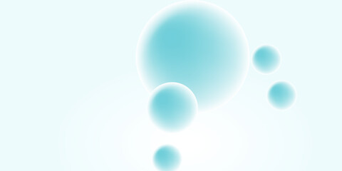 3D ball abstract Background. Soft Gradient with minimal bounce ball with shadow and light effect. Realistic 3d bubble background. © fahreza