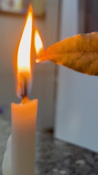 Simpatia queimando folha de louro | Burning bay leaves ritual