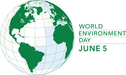 World environment day global earth sphere map grid line green geographic isolated abstract concept © sajibfrlncr