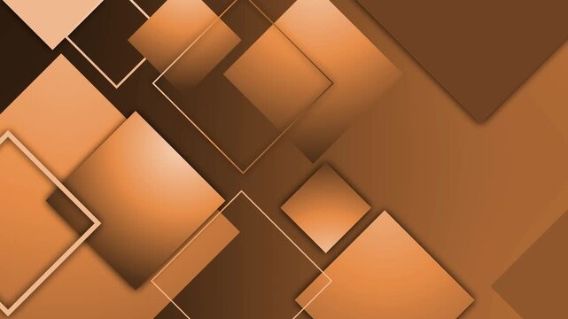Abstract geometric background with layered squares modern gradient design animation