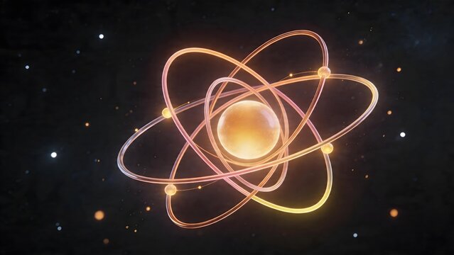 Atomic structure in space