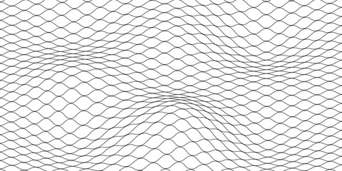 PrintMesh texture for fishing nets. Seamless pattern for sportswear or soccer goal, volleyball net, basketball hoop, hockey, athletics. © ferdi