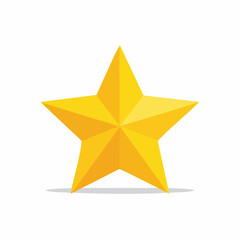 Obraz premium Golden Star Icon