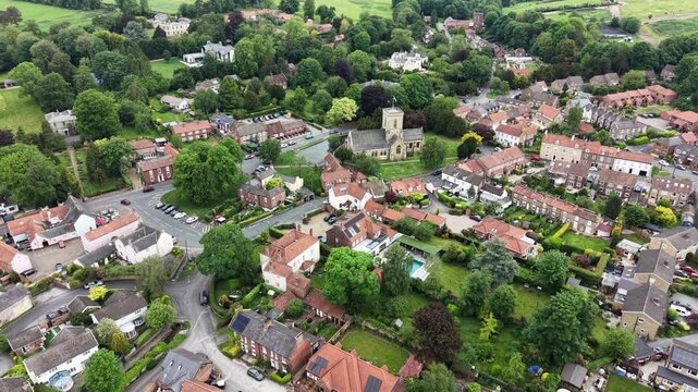 St. Helen's Church in village of Welton East Yorkshire 