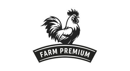 Rooster Farm Premium Logo Design. © Abidzar