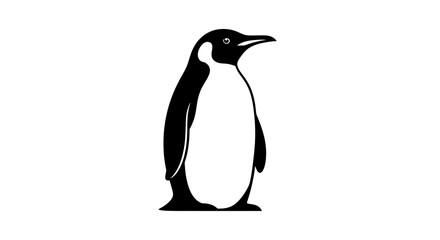Penguin standing on the ground. © Abidzar