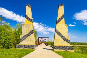 High Trestle Trail Bridge Entrance Iowa © PhotoSpirit
