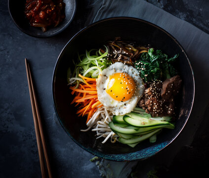 Korean bi bim bap