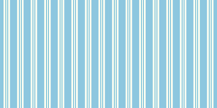 Vertical blue striped seamless pattern with thin elegant lines and classic textile texture, minimal geometric background for fabric, wallpaper, wrapping paper and coastal decor