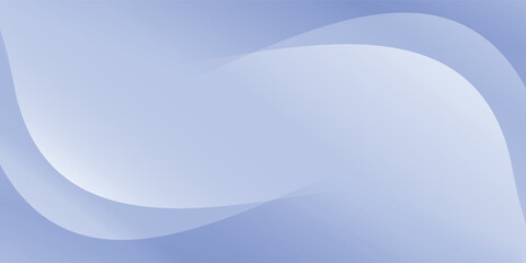 Obraz premium A soft blue abstract background with flowing, elegant curved lines and a gentle gradient effect, creating a serene and modern visual.