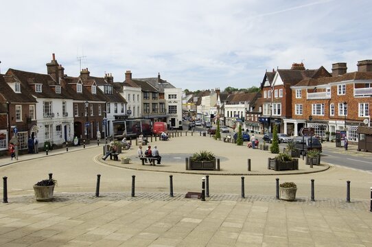 The town of Battle near Hastings 1066 East Sussex England