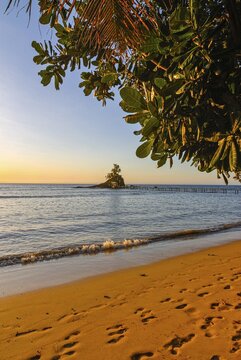 Coastline of the Island Ile Sainte Marie, Madagascar, Indian Ocean