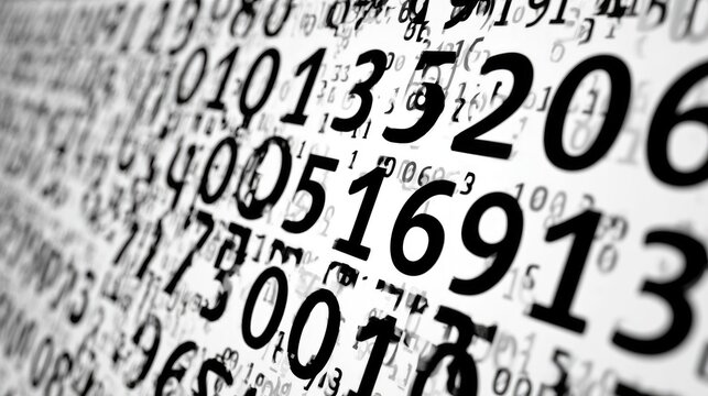 Illustration of Binary In A Digital World