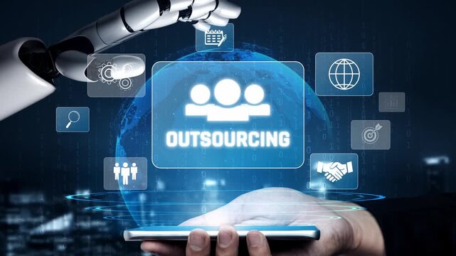AI helps optimize outsourcing strategy by matching the right global workforce to specific tasks and analyzing productivity across external teams Marrow