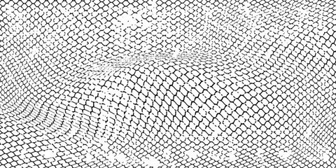 Mesh texture for fishing nets. Grunge pattern for sportswear or soccer goal, volleyball net, basketball hoop, hockey, athletics. Mesh background © ryan