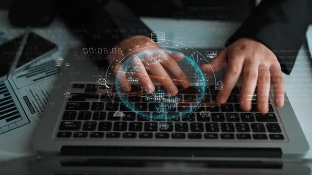 Global AI and data processing system enhances data, AI, and processing efficiency through digital network and global integration of intelligent technology Marrow