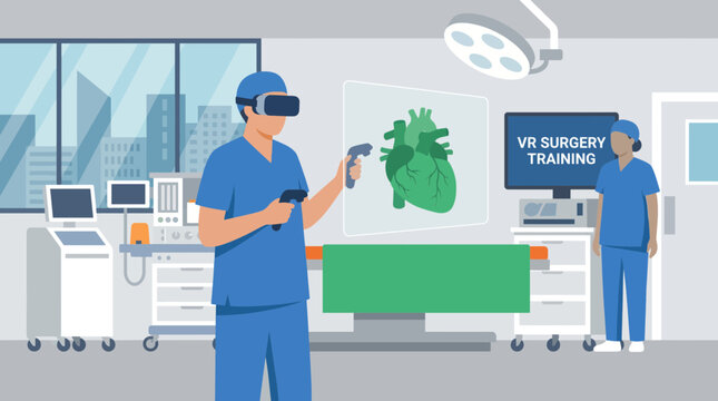 Virtual Reality Surgery Training Technology