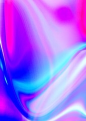 Naklejka premium Holographic iridescent abstract background, colorful liquid metallic fluid texture 