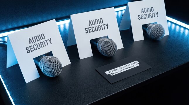 Audio Security Microphones Protecting Private Conversations, Cybersecurity