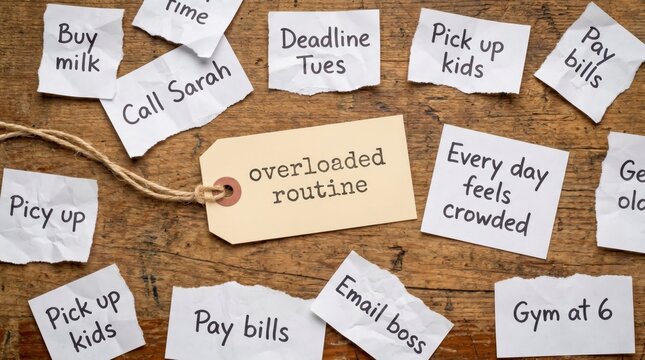 Mental Overload: Fragmented Tasks and Overloaded Routine