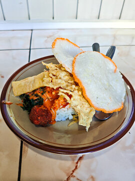 Traditional food indonesia pecel