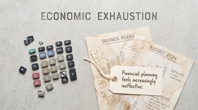 Economic Exhaustion: Financial Stress and Planning Ineffectiveness