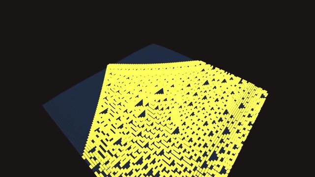 abstract generative cellular automata 1d
