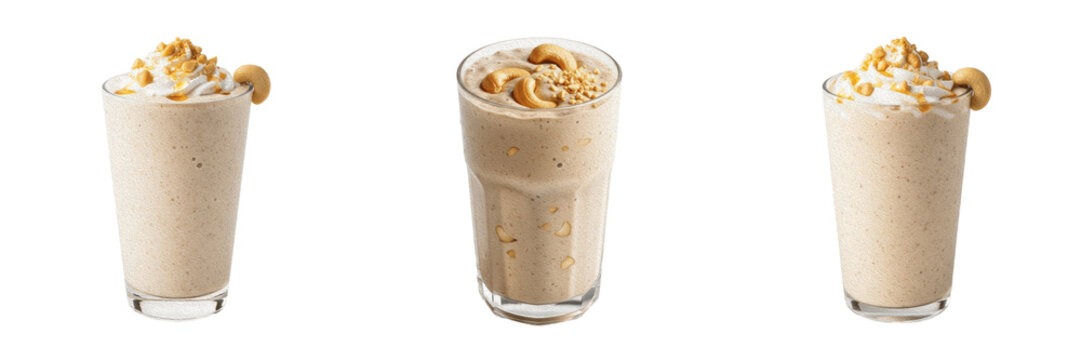 Cashew structural fluid smoothie liquid extract showcasing organic plant emulsion parameters, distinct cellular taxonomy traits, botanical fluid properties, food nutrition elements within culinary