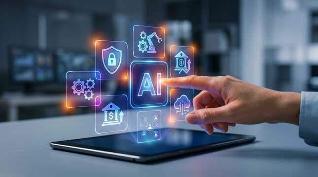 AI Assistant with LLM, Big Data, Machine Learning and Generative AI Prompt Engineering Concept