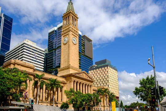 King George Square and Brisbane City Hall