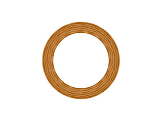 Obraz premium Abstract Circular Frame Bundle – Geometric Ring Borders Collection