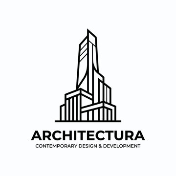 Contemporary Architectural Design Development Logo.