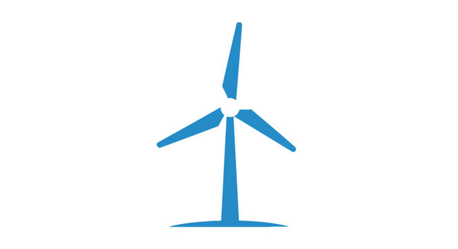 Wind turbines halftone pattern frame on white background