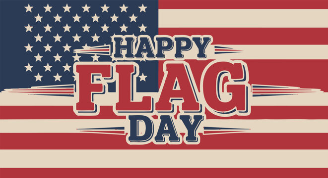 Fourth of July Independence Day USA patriotic flag banner vector illustration