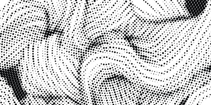 Halftone Background. Fade Dotted Overlay. Digital Gradient. Pop-art style. Grunge Backdrop. Modern futuristic Pattern. Abstract panel. Vector illustration