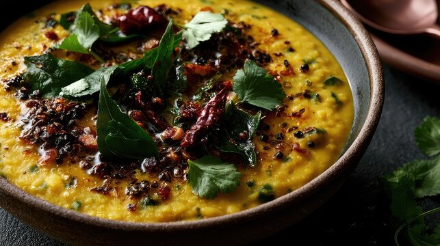 Tarka Dhal, Indian Cuisine, Indian Dish
