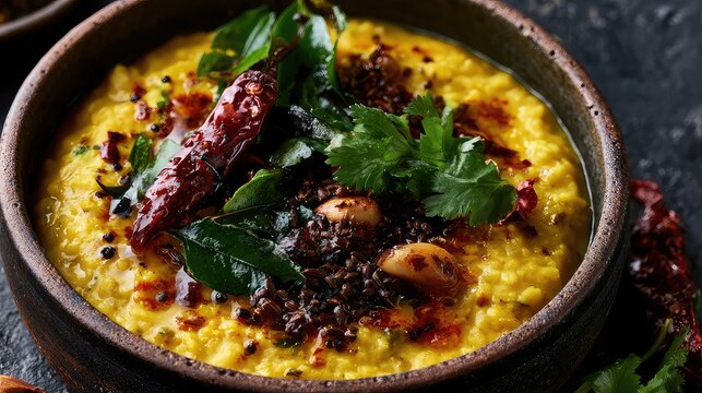 Tarka Dhal, Indian Cuisine, Indian Dish