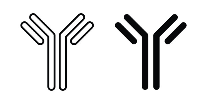 Antibody icon For Web And UI, Simple Icons