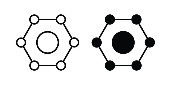 Antioxidant icon For Web And UI, Simple Icons