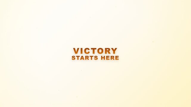 Embrace the journey where every triumph begins, a powerful declaration that victory starts here, igniting motivation and paving the path to success and accomplishment