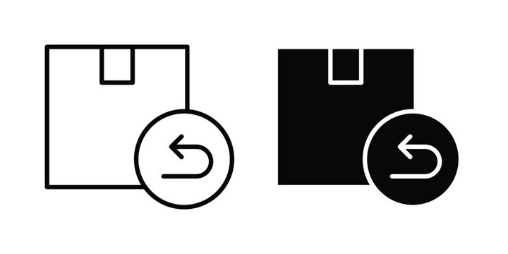 Return purchase icon For Web And UI, Simple Icons