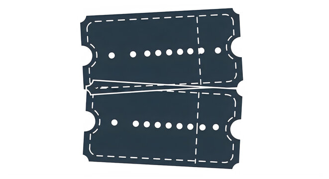 Modern black electronic keyboard with blue backlight keys isolated on transparent background