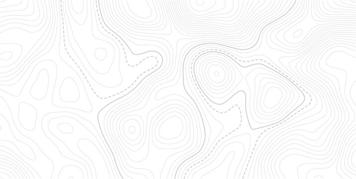 Abstract moss green topographic contours lines of mountains.The concept of a conditional geography scheme and the terrain path. Ultra wide. Map vector terrain Illustration.