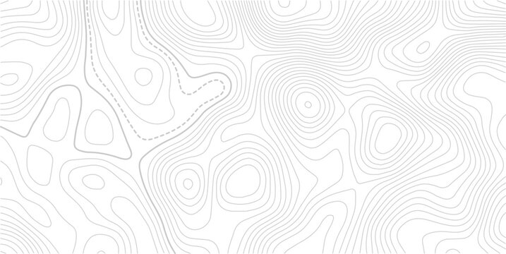 Abstract moss green topographic contours lines of mountains.The concept of a conditional geography scheme and the terrain path. Ultra wide. Map vector terrain Illustration.