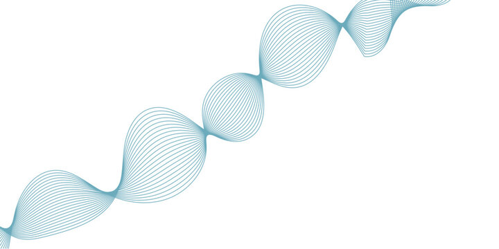 Abstract connected blue oval mesh vector, smooth gradient design, fluid diagonal pattern, futuristic digital background, modern minimal interface art