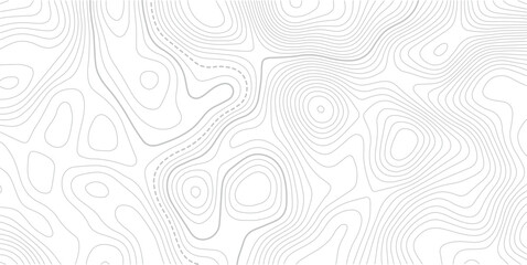 Topographic map, grid, texture, relief contour of terrain. Topo contour map on white background. geographic grid.  © NAZMA