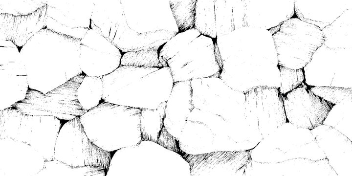 Grunge texture background with cracked stone pattern vector illustration
