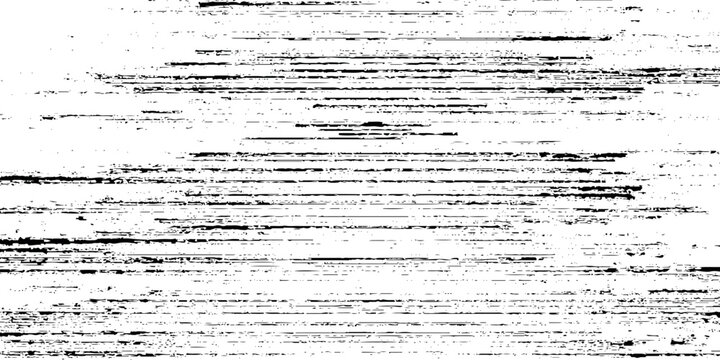 Grunge texture background with black and white horizontal lines and distressed effect for creative design projects