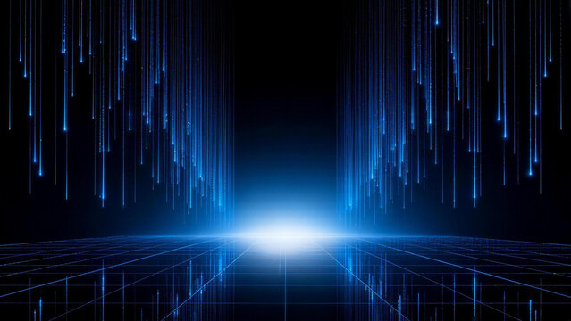 Digital light tunnel in cyber - space